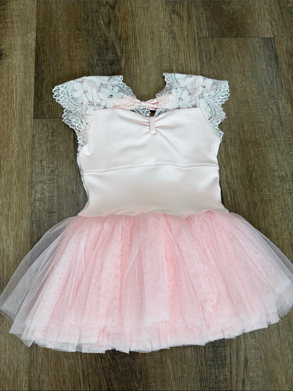 Danz N Motion,Girls' Pink Lace & Tulle Ballet Costume